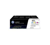 HP CF253XM 201X High Yield Original LaserJet Toner Cartridges, Cyan/Magenta/Yellow, Multipack,package may vary