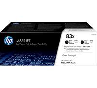Genuine HP 83XD Standard Black LaserJet Toner Cartridges - (CF283XD) Pack of 2
