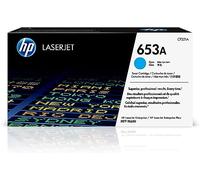 HP CF321A 653A Original LaserJet Toner Cartridge, Cyan, Single Pack
