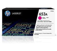 HP CF323A 653A Original LaserJet Toner Cartridge, Magenta, Single Pack