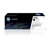 HP CF380A 312A Original LaserJet Toner Cartridge, Black, Single Pack Black Stand