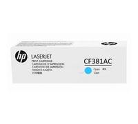 HP CF381AC/312A Toner cartridge cyan Contract. 2.7K pages ISO/IEC 1979