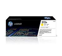 HP CF382A 312A Original LaserJet Toner Cartridge, Yellow, Single Pack