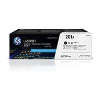 HP CF400XD 201X High Yield Original LaserJet Toner Cartridges, Black,