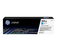 HP CF401A Original HP 201A Cyan Toner Cartridge, 1.4K Page Yield