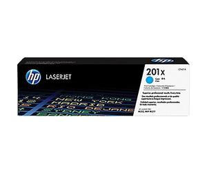 HP CF401X Original HP 201X High Yield Cyan Toner Cartridge, 2.3K Page Yield