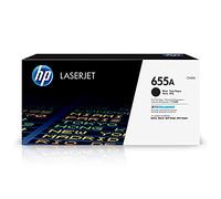 HP CF450A 655A Original LaserJet Toner Cartridge, Black, Single Pack