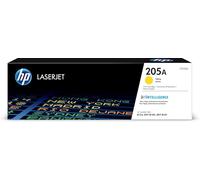 HP CF532A 205A LaserJet Toner Cartridge, Yellow, Single Pack