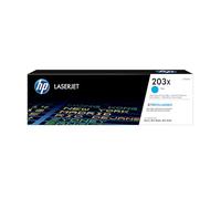 HP CF541X 203X High Yield Original LaserJet Toner Cartridge, Cyan, Single Pack