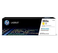 HP CF542A 203A Original LaserJet Toner Cartridge, Yellow, Single Pack