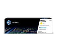 HP CF542X 203X High Yield Original LaserJet Toner Cartridge, Yellow, Single Pack