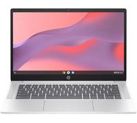 HP Chromebook 14a-nf0002na Intel® N N100 35.6 cm (14") HD 4 GB LPDDR5-SDRAM 128 GB eUFS Wi-Fi 6E (802.11ax) ChromeOS Grey