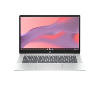 HP Chromebook 14" | Intel N100 Processor | 8 GB RAM | 128 GB Flash Storage | Intel UHD Graphics | FHD Display | Up to 12.25 Hours Battery | Chrome OS | Dual Speakers | Glacier Silver | 14a-nf0003sa
