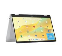 HP Chromebook x360 14 inch Laptop, HD Touchscreen, Intel Processor N100, 4 GB RAM, 64 GB eMMC, Intel UHD Graphics, Chrome OS, 14b-cd0000nr (2024)