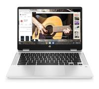 HP Chromebook x360 14b-cb0500na Intel® Pentium® Silver N6000 (2)Processor | 4GB RAM | 64GB eMMC-14 inch FHD Google Chrome OS | Natural Silver