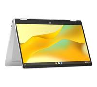 HP Chromebook x360 14b-cd0002na 14" Laptop | Intel N100 | 4GB RAM | 128GB SSD | ChromeOS | HD Touchscreen True Vision Webcam | Dual Speakers | Silver