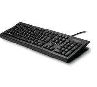 HP Classic Black Wired USB Keyboard
