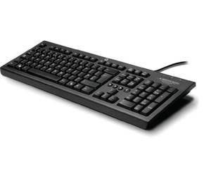 HP Classic Black Wired USB Keyboard