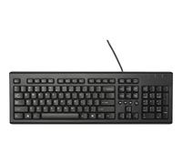 HP 672647-033 Keyboard Black USB QWERTY UK English