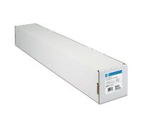 HP Coated Paper-610 mm x 45.7 m (24 in x 150 ft). Roll length: 45.7 m Size (imperial): 11.1 cm (4.38") Printing media thickness: 114 m Print media weight: 90 g/m