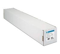 HP - Coated paper - Roll (84.1 cm x 45.7 m) - 1 roll(s), Black/White