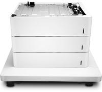 HP Color LaserJet 3x550-sheet Feeder and Stand