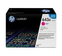 HP Q5953A 643A Original LaserJet Toner Cartridge, Magenta, Single Pack