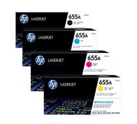 Original Multipack HP Colour LaserJet Enterprise Flow MFP M682z Printer Toner Cartridges (4 Pack) -CF450A