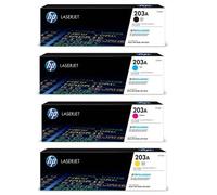 Original Multipack HP Colour LaserJet Pro M254dn Printer Toner Cartridges (4 Pack) -CF540A