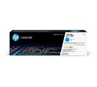 HP 219X High Yield Cyan Original LaserJet Toner Cartridge