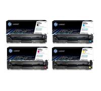 Original HP Colour LaserJet Pro MFP M180nw Printer Toner Cartridges (4 Pack) -CF530A Multipack