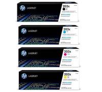 Original Multipack HP Colour LaserJet Pro MFP M281fdn Printer Toner Cartridges (4 Pack) -CF540X