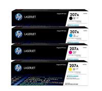 Original Multipack HP Colour LaserJet Pro MFP M283FDW Printer Toner Cartridges (4 Pack) -W2210A