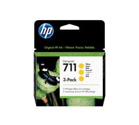 HP CZ136A/711 Ink cartridge yellow 29ml Pack=3 for HP DesignJet T 520