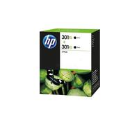 HP D8J45AE (301XL) Printhead black, 480 pages, 8ml, Pack qty 2