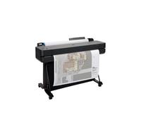 HP DesignJet T630 Large Format 24-inch Plotter Printer, with Auto Sheet Feeder, Media Bin & Stand (5HB09D) - New Model