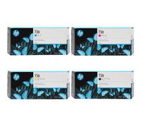 HP DesignJet T850 MFP Printer Ink Cartridges (4 Pack) -498N8A Multipack Original