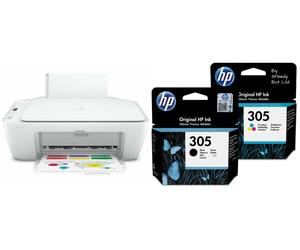 HP DeskJet 2710 All-in-One Printer Print copy Scan WIFI + Extra HP 305 Inks Set
