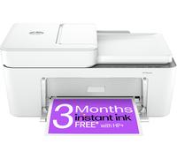 HP Deskjet 4220e Wireless Inkjet Printer Includes 3 months of Instant Ink with HP+ - White / Grey, White