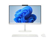 HP DS0A9EA All-in-One PC/workstation Intel Core 5 120U 60.5 cm (23.8") 1920 x 1080 pixels 8 GB DDR5-SDRAM 256 GB SSD Windows 11 Home Wi-Fi 6 (802.11ax) White