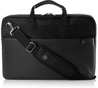 HP Duotone 15.6 Inch (39.6 cm) Black & Silver TopLoad Briefcase Messenger Bag for Laptop/Chromebook/Mac