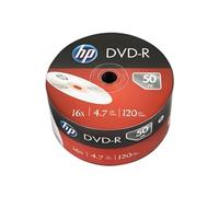 HP DVD-R 16X 4.7GB Wrap Pack of 50 69303 HP69303