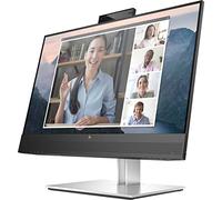 HP E24mv G4 23.8" Full HD LCD Monitor 16:9 IPS, Anti Reflective, 1920 x 1080, HDMI - VGA - DisplayPort, USB Hub, Webcam, Video - Audio, Black - Silver
