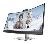 HP E34m G4 34" WQHD (3440 x 1440) Curved USB-C Conferencing Monitor Response Time 5ms 75Hz, HDMI, DisplayPort, USB-C Built-in Speakers, Built-in Camera- 40Z26AA-AG
