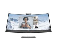 HP E34M G4 34" Wqhd Curved Screen Led Lcd Monitor - 21:9 - Black