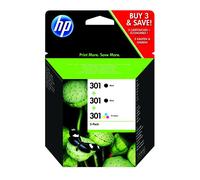 HP E5Y87EE (301) Printhead Multi Pack - 3-Pack for HP DeskJet, OfficeJet & Envy All-in-One Printers