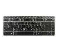 HP EliteBook 840 G1 G2 UK QWERTY Keyboard 776474-051 (Missing Screw