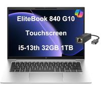 HP EliteBook 840 G10 Business Laptop (14" FHD+ Touchscreen, Intel 10-Core i5-1335U (Beat i7-1255U), 32GB DDR5 RAM, 1TB SSD) Backlit, Fingerprint, 5MP IR Webcam, Wolf Security, Win 11 Pro w/ Copilot