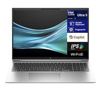 HP EliteBook 860 G11 16" IPS WUXGA Business Laptop (Intel Ultra 5-135U, 16GB DDR5, 512GB SSD, Intel Graphics, Backlit KB, Fingerprint, 2 Thunderbolt 4, WiFi 6E, Webcam