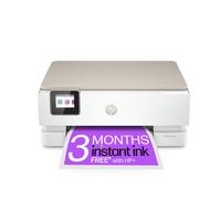 HP ENVY Inspire 7220e All-in-One Wireless Colour Printer | 3 Months of free Instant Ink | White | 2-sided printing | Touchscreen |